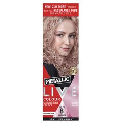 Schwarzkopf Live Colour Metallic Rose Gold 75ml