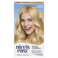 Thuốc nhuộm tóc vĩnh viễn Clairol Nice N Easy 9.5 Extra Light Blonde