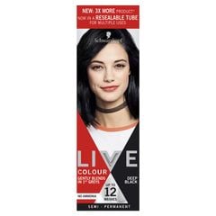 Schwarzkopf Live Colour Đen Đậm 75ml