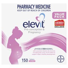 Viên uống Elevit 150 viên Kích thước độc quyền