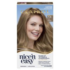 Thuốc nhuộm tóc vĩnh viễn Clairol Nice N Easy 7CB Dark Champagne Blonde