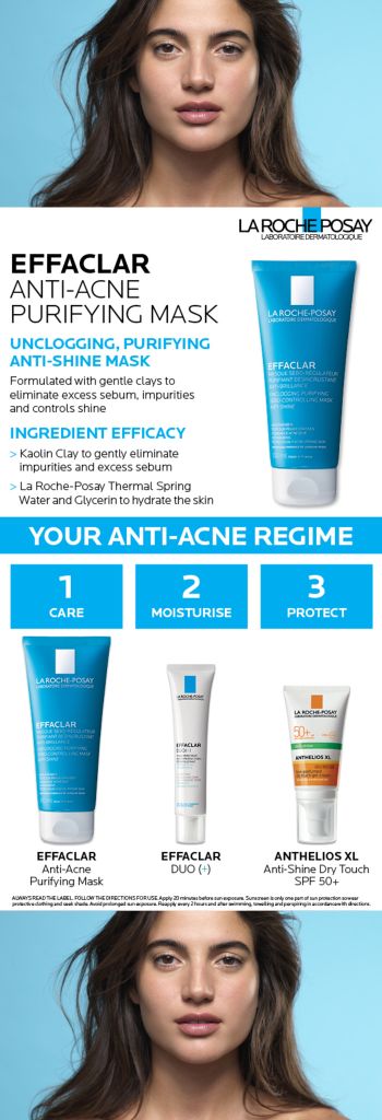 Mặt nạ thanh lọc chống mụn La Roche-Posay Effaclar 100ml