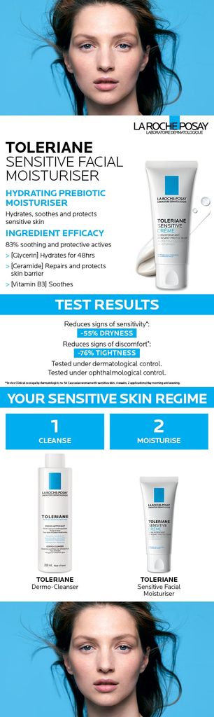 Kem dưỡng ẩm cho da nhạy cảm La Roche-Posay Toleriane 40ml