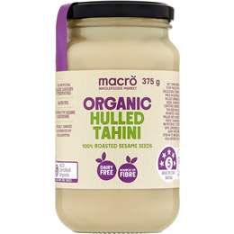 Tahini vỏ hữu cơ Macro 375g