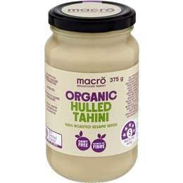 Tahini vỏ hữu cơ Macro 375g
