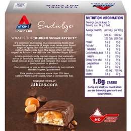 Atkins Endulge Bar Caramel Nut Multi Pack 5x34g