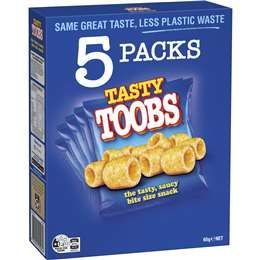 Tasty Toobs Multipack 5 gói