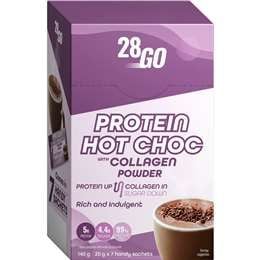 28go Protein Sôcôla Nóng Với Bột Collagen 20g X 7 Gói