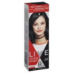Schwarzkopf Live Colour Đen Đậm 75ml