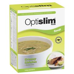 Súp OptiSlim VLCD vị gà kem 7 x 55g