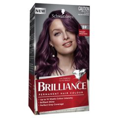 Schwarzkopf Brilliance 59 Violet Wild Silk Mới