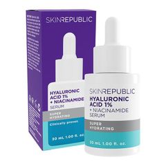 Huyết thanh Skin Republic Hyaluronic Acid 1% + Niacinamide 2% 30ml