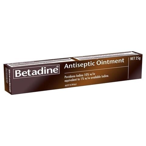 Kem mỡ sát trùng Betadine 25g