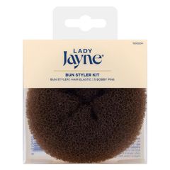 Lady Jayne 15002DK Máy tạo kiểu tóc búi tóc tối màu cỡ nhỏ cỡ trung bình