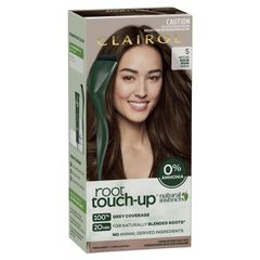 Thuốc nhuộm tóc vĩnh viễn Clairol Root Touch Up Natural Instincts 5 Medium Brown