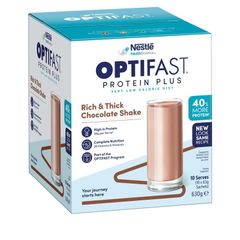 Optifast VLCD Protein Plus Shake Chocolate 10 gói 630g