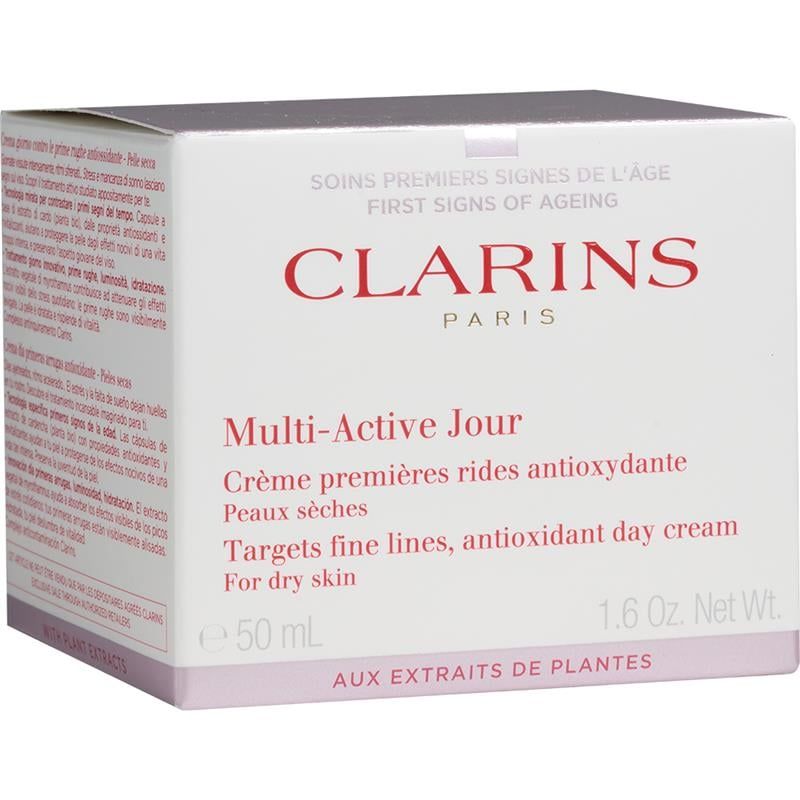 Kem dưỡng da ban ngày Clarins Multi-Active cho da khô 50ml