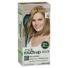 Thuốc nhuộm tóc vĩnh viễn Clairol Root Touch Up Natural Instincts 8 Medium Blonde