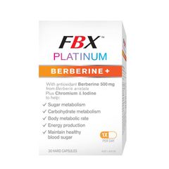 FBX Platinum Berberine+ 30 Viên