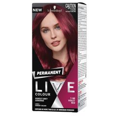 Schwarzkopf Live Colour Permanent 7.98 Tím Đỏ