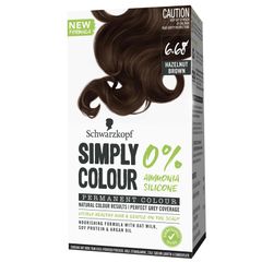 Schwarzkopf Simply Colour 6.68 Nâu hạt dẻ