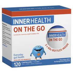 Viên uống bổ sung lợi khuẩn Inner Health On the Go Probiotic 120 viên