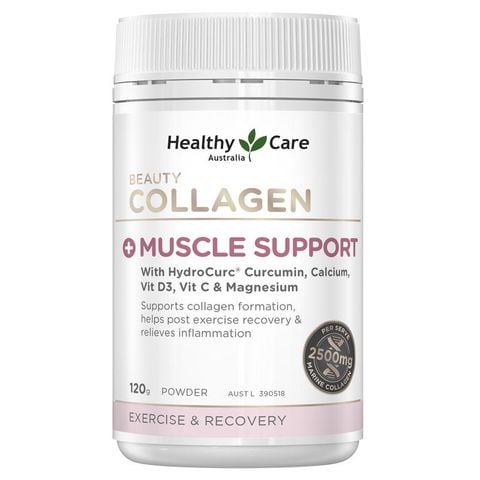 Healthy Care Beauty Collagen + Hỗ trợ cơ bắp 120g