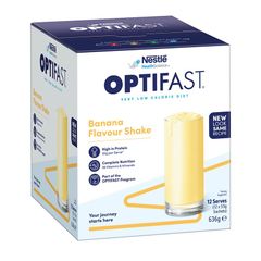 Optifast VLCD Shake Banana 12 x 53g MỚI