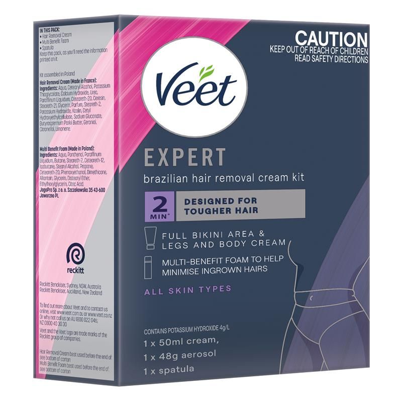 Bộ sản phẩm Veet Expert Brazil