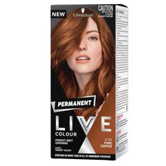 Schwarzkopf Live Colour Permanent 7.77 Đồng nguyên chất