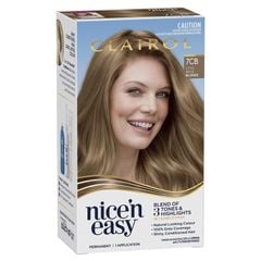 Thuốc nhuộm tóc vĩnh viễn Clairol Nice N Easy 7CB Dark Champagne Blonde