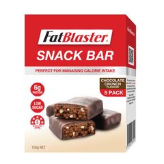 Thanh sô cô la giòn Fatblaster của Naturopathica 5 x 30g