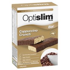 Optislim VLCD Bar Cappuccino Crunch 5 Gói