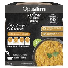 Mì Konjac Thái vị bí ngô và dừa Optislim Healthy Option Meal 350g