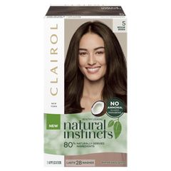 Natural Instincts 5 Hazelnut, Medium Brown Thuốc nhuộm tóc bán vĩnh viễn