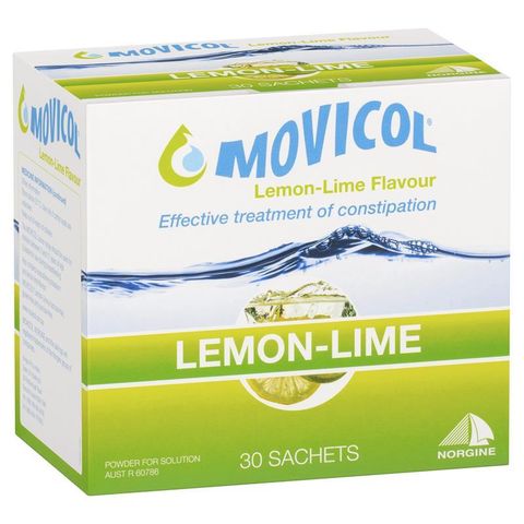 Movicol chanh người lớn 30 gói