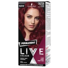 Schwarzkopf Live Colour Permanent 5.89 Đỏ Ruby Đậm