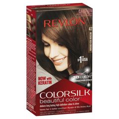 Revlon ColorSilk 47 Nâu Đậm Trung Bình