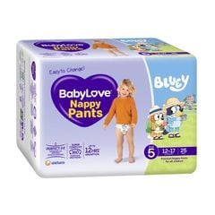 Tã quần BabyLove cỡ 5 (12-17kg) Gói 25 chiếc