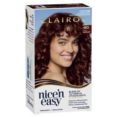 Thuốc nhuộm tóc vĩnh viễn Clairol Nice N Easy 4BG Burgundy