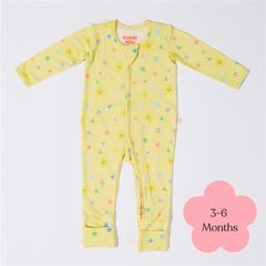 Bambi Mini Co. Wrigglesuit 3-6 tháng Elfin Yellow