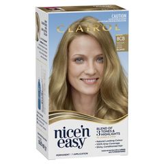 Thuốc nhuộm tóc vĩnh viễn Clairol Nice N Easy 8CB Natural Medium Champagne Blonde
