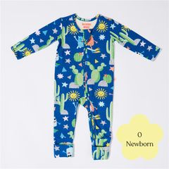 Bambi Mini Co. Wrigglesuit 0 Sơ sinh Beaucoup Blue
