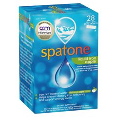 Viên uống bổ sung sắt Spatone Iron Supplement 28 gói hương táo