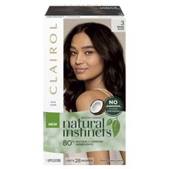 Natural Instincts 3 Ebony Mocha, Nâu Đen Thuốc Nhuộm Tóc Bán Vĩnh Viễn