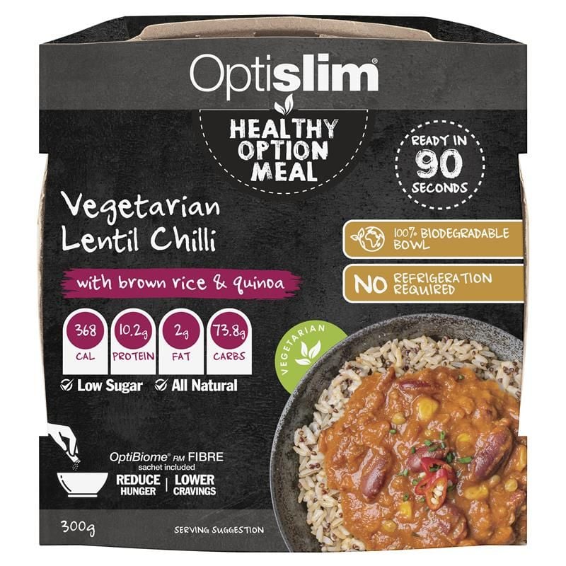 Optislim Healthy Option Meal chay đậu lăng ớt 300g