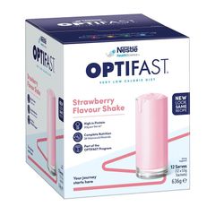 Optifast VLCD Shake Strawberry 12 x 53g MỚI