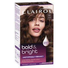 Thuốc nhuộm tóc vĩnh viễn Clairol Bold & Bright 50 Brown Sugar