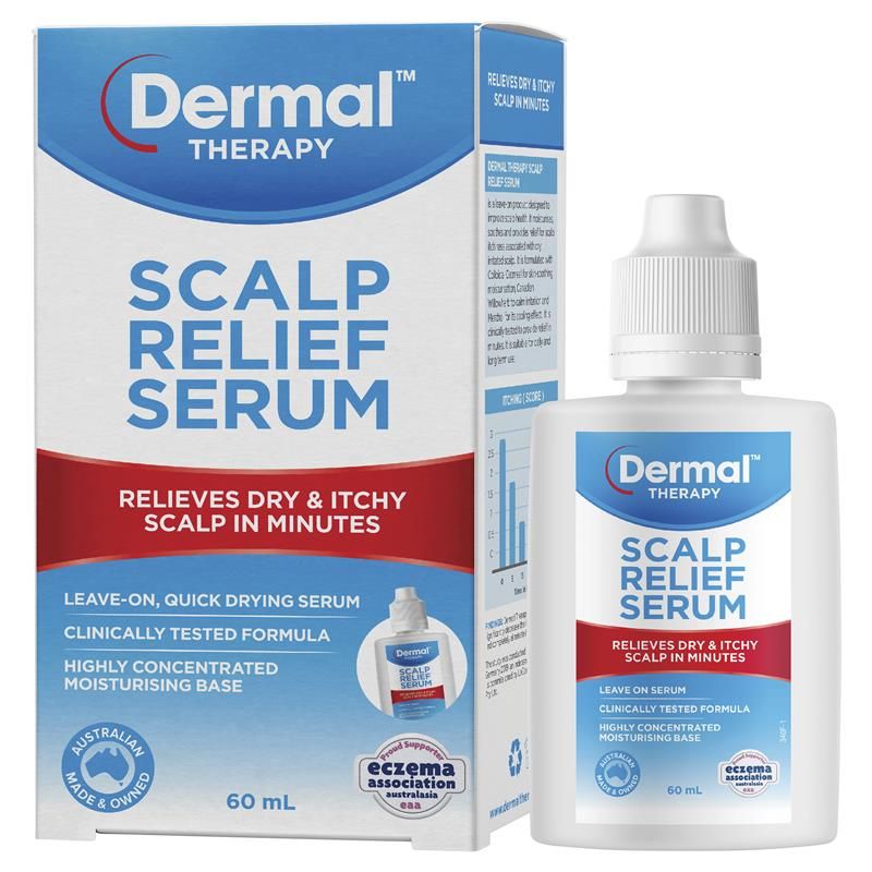 Huyết thanh làm dịu da đầu Dermal Therapy 60ml