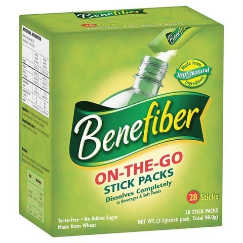 Gói 28 gói bổ sung chất xơ tự nhiên Benefiber